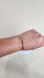 Givenchy Gold Tone Anchor Chain Bracelet - 2587