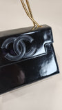 Chanel Black Patent Leather Shoulder Bag - 2659
