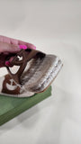 Gucci Brown Leather GG Espadrille Sandals, Size 37 - 1660