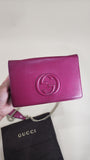 Gucci GG Pink Leather WOC Bag - 2619