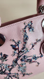 Christian Dior Mini Pink Leather sequin Hand Bag - 2721