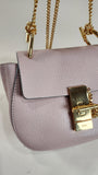 Chloe Beige Leather Drew Shoulder Bag - 2670
