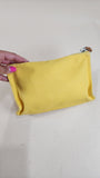Hermes Yellow Canvas Pouch - 2624