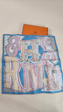 Hermes Eletrique Gavroche Petit Carre 100% Silk Multicolor Scarf - 2662