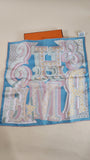 Hermes Eletrique Gavroche Petit Carre 100% Silk Multicolor Scarf - 2662