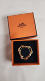 Hermes Regate Chaine D'ancre Gold Tone Scarf Ring - 2650