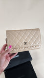Chanel Beige Caviar Leather WOC - 1673