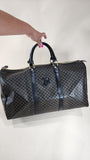 Celine Black Macadam Canvas Boston Bag - 2683