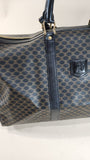 Celine Black Macadam Canvas Boston Bag - 2683