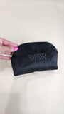 Dior Black Velor Pouch - 1654