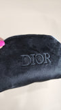 Dior Black Velor Pouch - 1654
