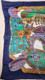Hermes Carre 90 "Art des Steppes" Silk Scarf - 2714