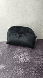 Dior Black Velor Pouch - 1654