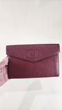 Chanel  Caviar Leather Red Small Clutch - 2735