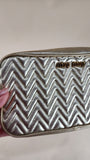 Miu Miu Gold Leather Metallic Crossbody Bag - 2658