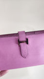 Hermes Pink Leather Bifold Wallet - 777