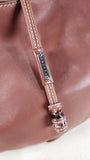 Celine Brown Leather Shoulder Bag - G0404