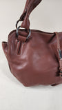 Celine Brown Leather Shoulder Bag - 2629