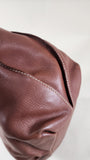 Celine Brown Leather Shoulder Bag - G0404