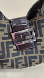 Fendi Zucca Print Mama Baguette Shoulder Bag - 2741