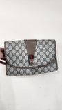 Gucci Supreme Beige Sherry Line Clutch - 2738