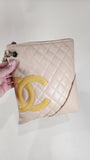 Chanel Beige Lambskin Cambon Shoulder Bag - 2739