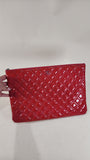 Chanel Pink Patent Leather Clutch - 0954