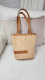 Celine Cream Macadam Tote Bag - 2652