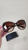 Prada Brown Plastic Sunglasses - 2833