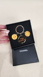 Chanel Rouge Coco Silver Tone Key Ring w/ Box - 2864