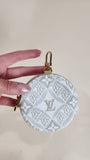 Louis Vuitton Monogram Cream Canvas Coin Case - 2861