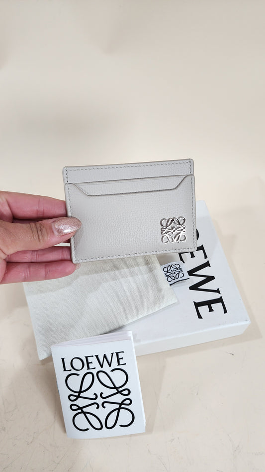 Loewe Grey Leather Card Case - 2823