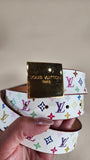 Louis Vuitton Multicolor Monogram Belt - 2824