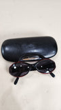Salvatore Ferragamo Black Plastic Sunglasses - 2801