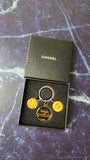 Chanel Rouge Coco Silver Tone Key Ring w/ Box - 2864