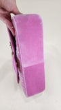 Gucci Marmont Pink Velor w/ Gold Tone Chain Shoulder Bag - 2880