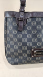 Loewe Anagram Dark Brown PVC Canvas Tote - 2852
