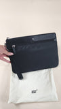 Mont Blanc Black Nylon Wristlet Clutch - 1799
