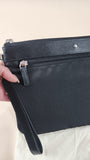 Mont Blanc Black Nylon Wristlet Clutch - 1799