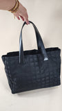 Chanel Black Nylon Travel Shoulder Bag - 2920