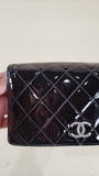 Chanel Black Patent Leather Wallet - 2885