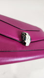 Bvlgari Magenta Wallet with Serpentine Snap Closure - 1894