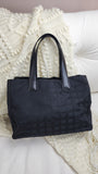 Chanel Black Nylon Travel Shoulder Bag - 2920