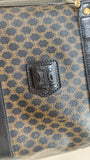 Celine Black Macadam Canvas Boston Bag - 2932