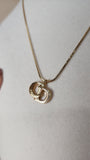 Christian Dior CD Gold Tone Necklace - 2894