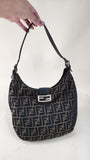Fendi Zucca Canvas Shoulder Bag - 2918