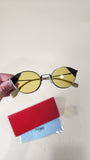 Fendi Silver Cut Eye Sunglasses - 2868