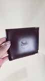 Celine Burgandy Leather Bifold Wallet - 2903