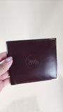 Celine Burgandy Leather Bifold Wallet - 2903