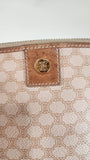 Celine Macadam Cream Canvas Pouch - G0018